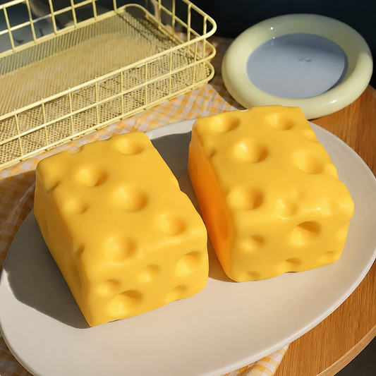 Giant Cheese Squeeze Toy Extra Large Size
