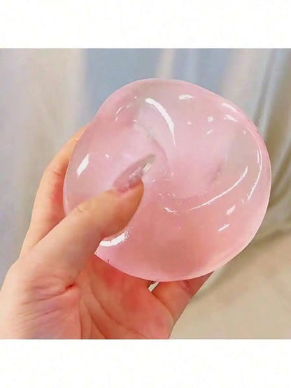 Moldable Slow Rebound Blue Coconut Oil Handmade Squeezing Ball